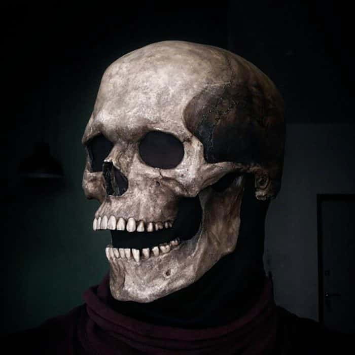 Halloween Maske Skelett 1