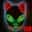 Demon Slayer LED Maske Fuchs Kitsune 11