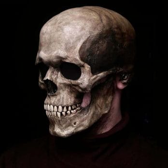 Halloween Maske Skelett 3