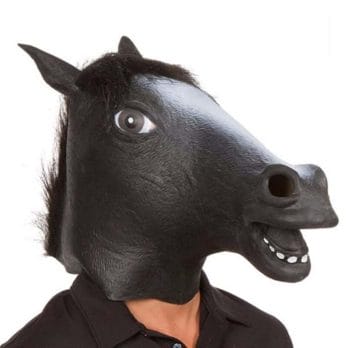 Pferdemaske Halloween Pferd Latex Maske Cosplay 6