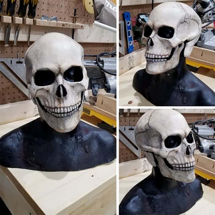 Halloween Maske Skelett 5