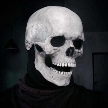 Halloween Maske Skelett 4